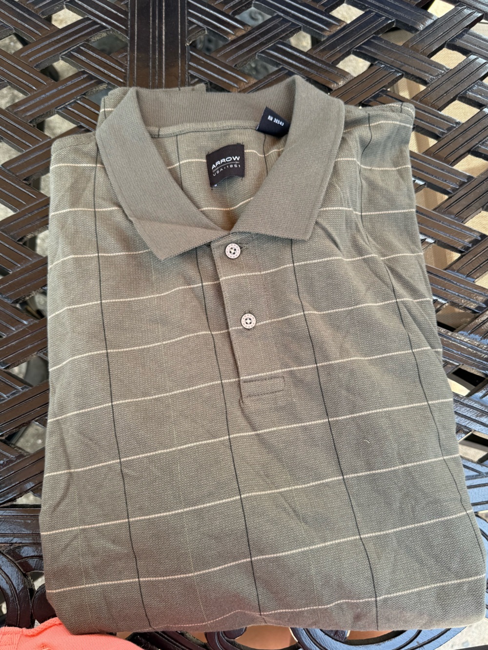 Arrow Men’s Striped Polo Shirt